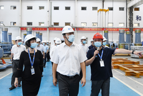 杭州市副市长柯吉欣一行调研云顶集团股份