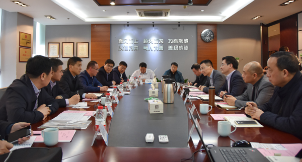 宁夏吴忠市喜清江市长一行莅临云顶集团视察